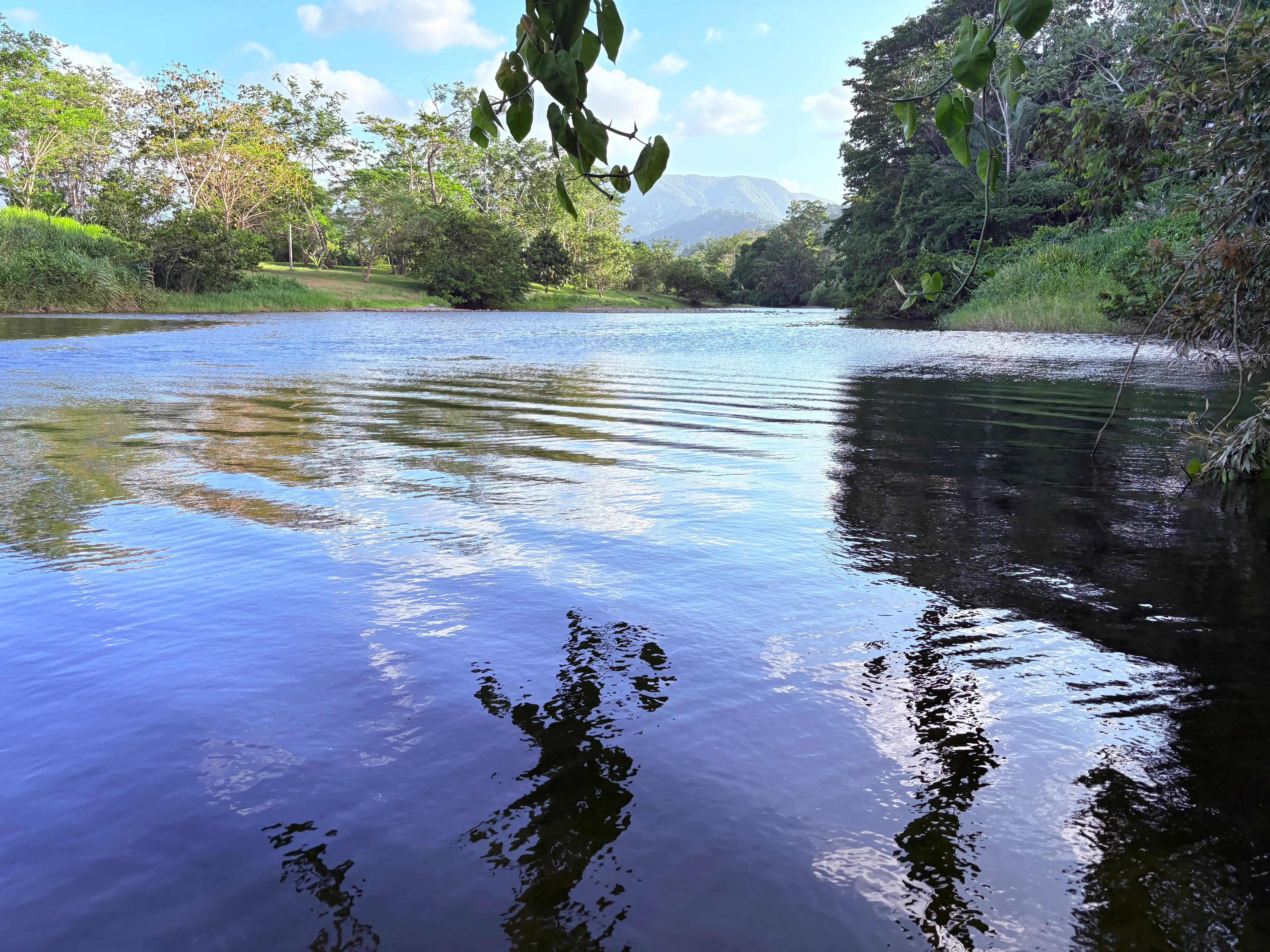 River access at Sleeping Giant Resort